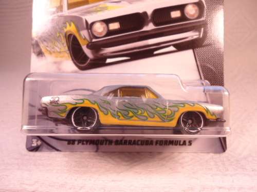 Hotwheels - 50 Years - 68 Plymouth Barracuda Formula S - # 3