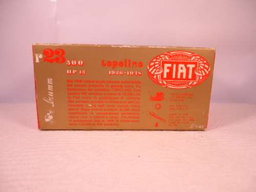 Brumm - Fiat 500 Topolino HP13 - 1936-1948 - r23