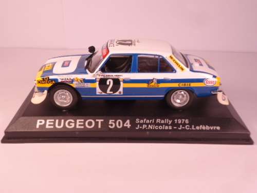 CNA Rally Cars - Peugeot 504 - Safari Rally 1976 - J.P Nicolas - J.C Lefebvre #2