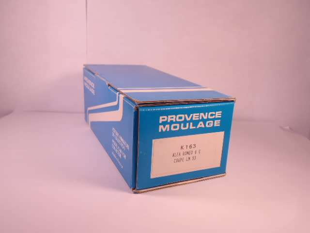 Provence Moulage - Alfa Romeo 6C Coupe LM 53 - # K163 - Undercoated Unbuilt Resin Kit