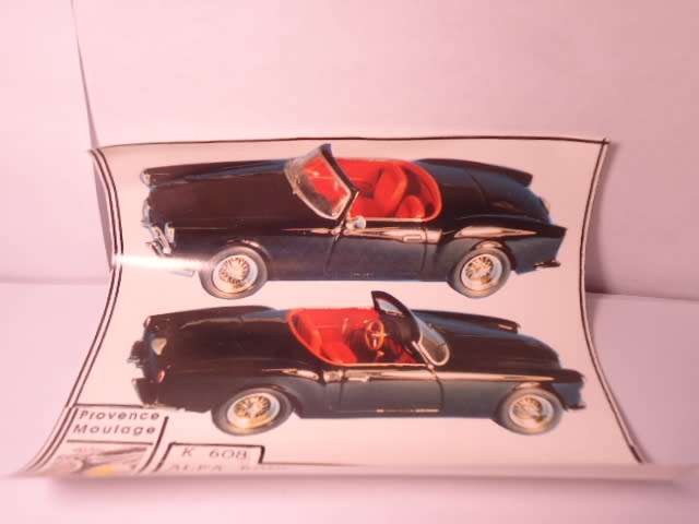Provence Moulage - Alfa Romeo 1900SSZ Roadster 1957 - # K608 - 90%built Resin Kit