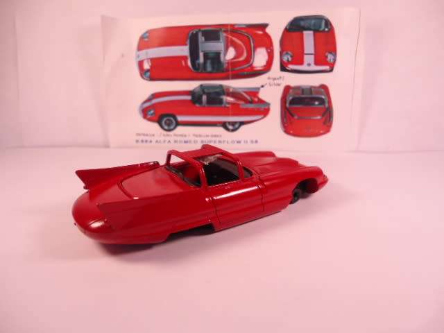Provence Moulage - Alfa Romeo 1956 Superflow II - #K864 - 60% built Resin Kit