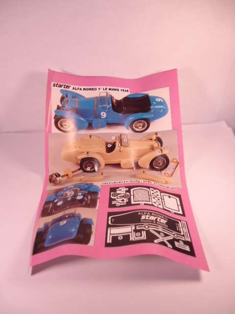 Starter - Alfa Romeo 1 Le Mans 1934 - #148.2 - Unbuilt Resin Kit