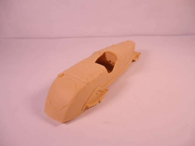 Starter - Alfa Romeo No.8, 1st Le Mans 1932 - #145.1 - Unbuilt Resin Kit