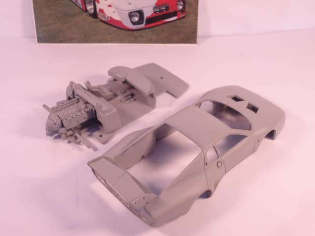 Meri Kits - Ferrari 512BB 3M/ISO 24h Le mans 1979 - # MB 009 - Unbuilt White Metal Kit