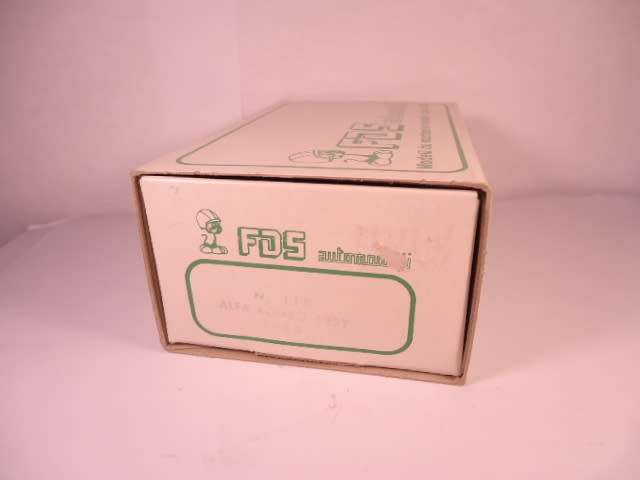 FDS Automodelli - Alfa Romeo 183 T 1983 - #115 - Unbuilt White Metal Kit