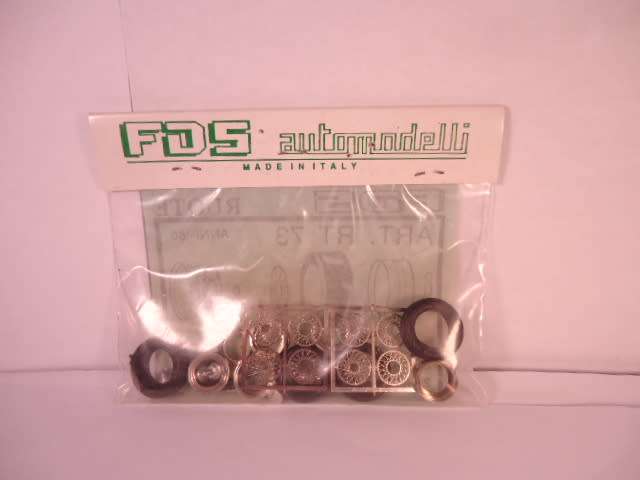 FDS Automodelli - Alfa Romeo Bimotore 1935 - #4 - Unbuilt White Metal Kit