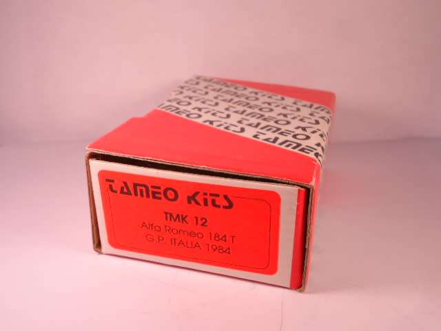 Tameo Kits - Alfa Romeo 1484 T GP Italia, 1984 - #TMK12 - Unbuilt White Metal Kit