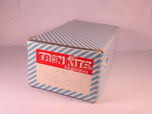 Tron Kits - Alfa Romeo Giulietta TI Berlina/Saloon 1957 - #P56 - 90% built Resin Kit