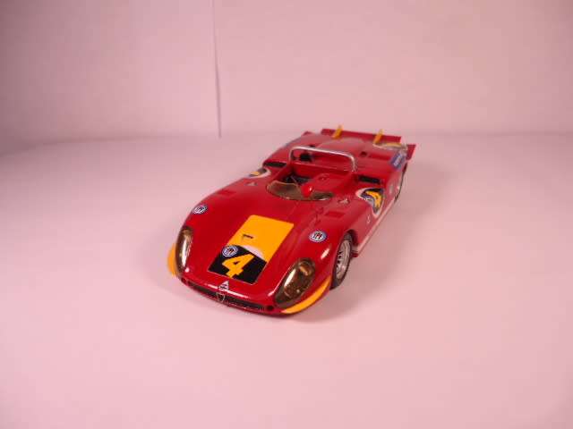 Provence Moulage - Alfa Romeo - 33TT3 - No 18 - Le Mans 1972 - #K822 - Hand Built Resin Kit