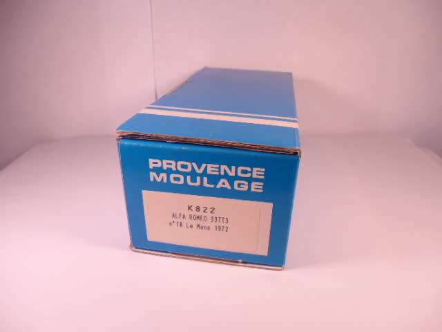 Provence Moulage - Alfa Romeo - 33TT3 - No 18 - Le Mans 1972 - #K822 - Hand Built Resin Kit