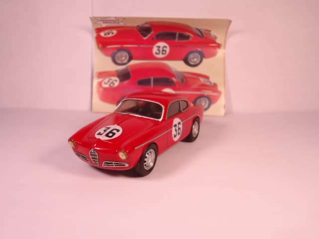 Provence Moulage - Alfa Romeo - SVZ - Le Mans - 1958 - #K129 - Hand Built Resin Kit