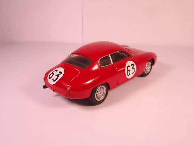 Provence Moulage - Alfa Romeo - SVZ - Le Mans - 1958 - 1960 - #129.5 - Hand Built Resin Kit