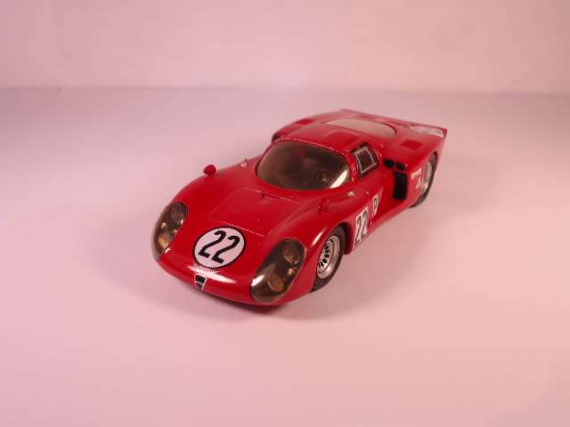 Provence Moulage - Alfa Romeo - 33/2 - Courte Daytona - 1968 - #K186 - Hand Built Resin Kit