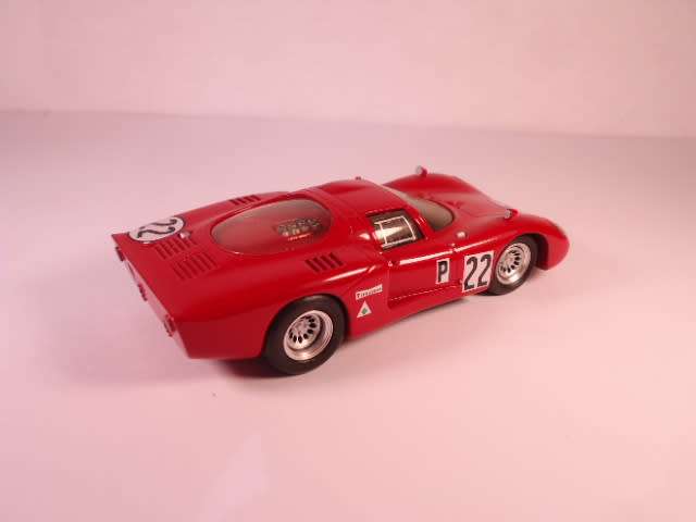 Provence Moulage - Alfa Romeo - 33/2 - Courte Daytona - 1968 - #K186 - Hand Built Resin Kit