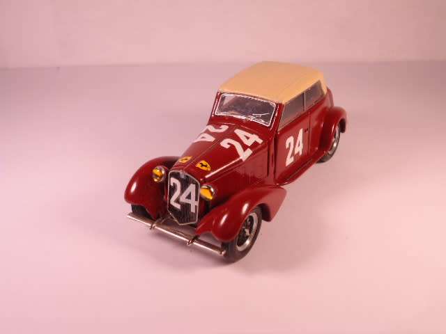 ABC Brianza Kit - Alfa Romeo - SC 2300 Pescara 1934 - #BRK 11 - Hand Built Resin Kit