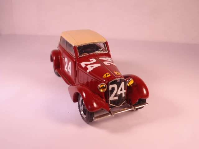 ABC Brianza Kit - Alfa Romeo - SC 2300 Pescara 1934 - #BRK 11 - Hand Built Resin Kit
