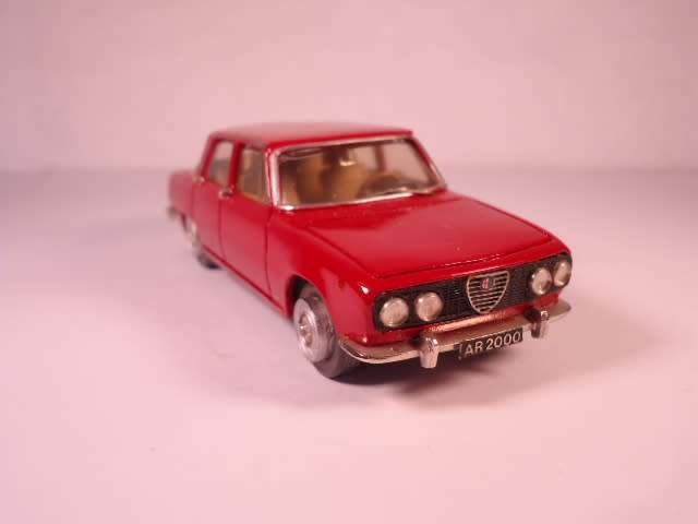 Conquest Models - Alfa Romeo, 2000 Berlina 4-door sedan - #105 - SMTS White Metal