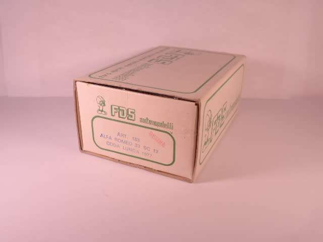 FDS Automodelli - Alfa Romeo - 33 SC 12, Coda Lunga, 1977 - #153 - Resin Kit