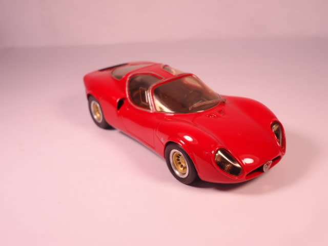 Replicars - Alfa Romeo Stradale - Factory Build - #104 - SMTS White Metal