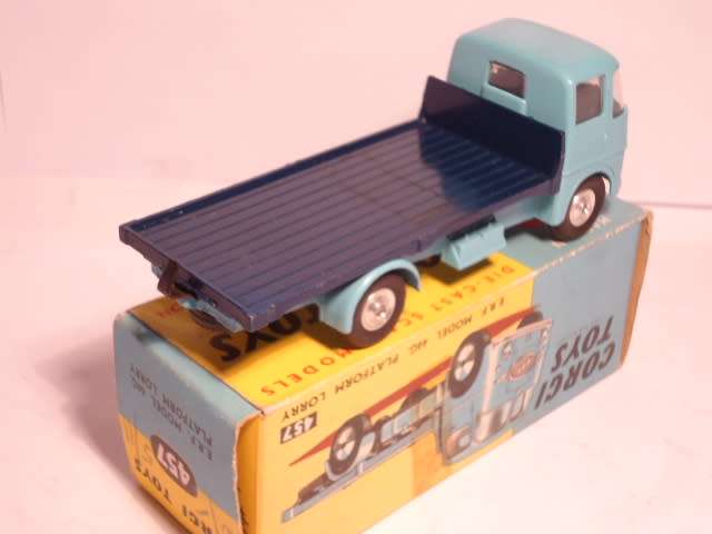 Corgi Toys - ERF Model 44G - Platform Lorry- # 457