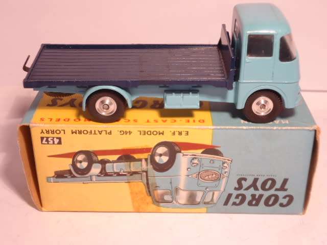 Corgi Toys - ERF Model 44G - Platform Lorry- # 457