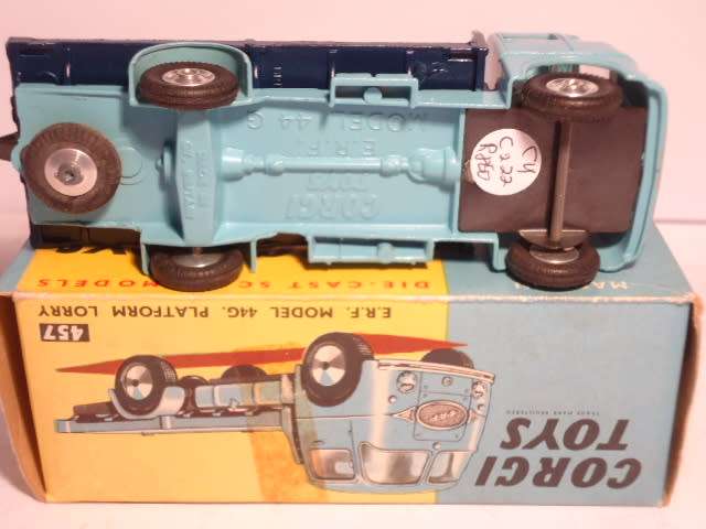 Corgi Toys - ERF Model 44G - Platform Lorry- # 457