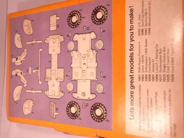 Dinky Toys - Lunar Roving Vehicle - # 1027 - Unbuild Kit