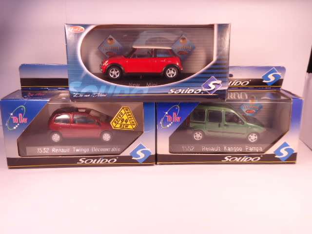 Solido - Lot of 3 Models