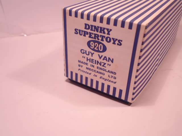 Dinky Toys - Guy van Heinz - # 920 - Reproduction Box