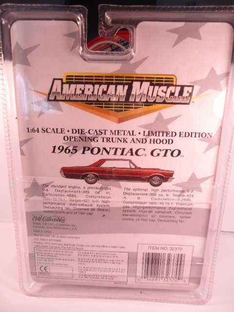 ERTL Collectibles - 1965 Pontiac GTO - American Muscle #32370