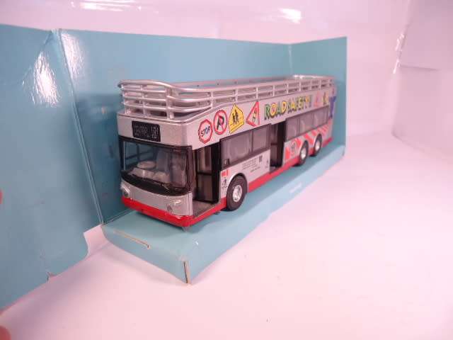 Tin-Toys - City Bus Wheel (VI) Open Top Bus - #T40721 (WB) - 1:65