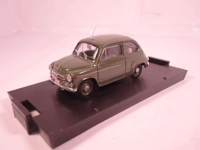 Brumm - Fiat 600D - Polizia Stradale 1960 - #R308