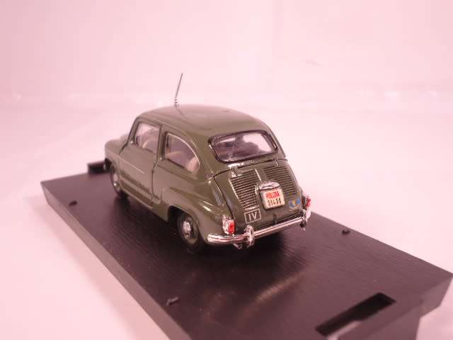Brumm - Fiat 600D - Polizia Stradale 1960 - #R308