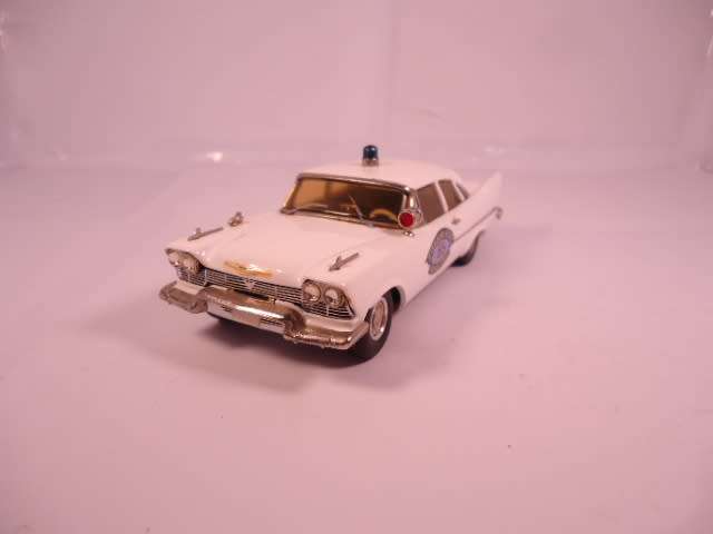 Western Models - 1958 Plymouth Missouri State Police - #WMS 65X