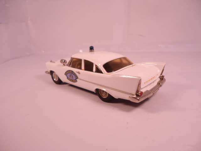 Western Models - 1958 Plymouth Missouri State Police - #WMS 65X