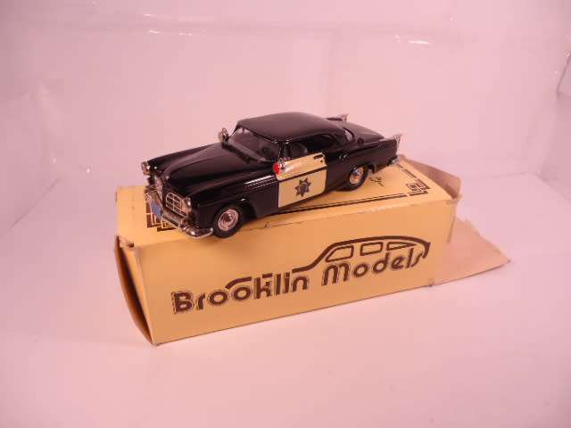Brooklin Models - 1955 Chrysler C300 - Police Persuit Car - SFBBC  1994 - #BRK. 19x