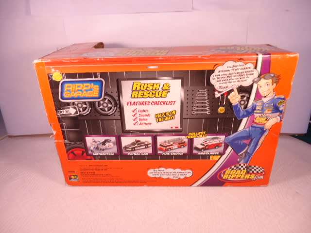 Toy State - Patrol Car - Rush & Rescue - Operational, Battery Operated - #34520