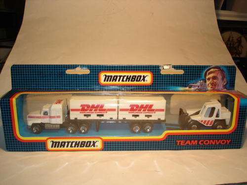 Matchbox Convoy # TC 18 - Mack Container Truck - DHL Transport Set