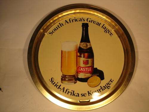 Tin Serving Tray - Castle Lager