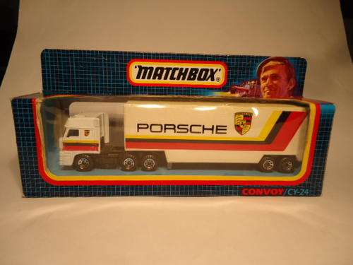 Matchbox Convoy - # CY-24 - DAF Box Car - Porsche Racing