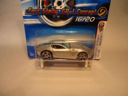 Hot Wheels - # G7929 - 2005 First Editions - Ford Shelby GR-1 Concept - Year 2005