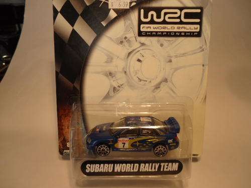 Hot Wheels - # B9607 - WRC Series -Subaru World Rally Team - Year 2004