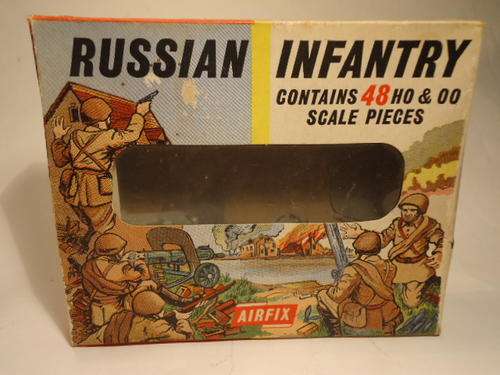 Airfix - Russian Infantry Soldiers - 48 Pieces of HO & OO Scale