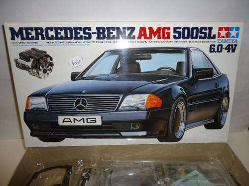 Tamiya - # 24095 - Mercedes Benz AMG 500SL 6.4-4V - 1/24 Scale - Plastic Kid - Sealed