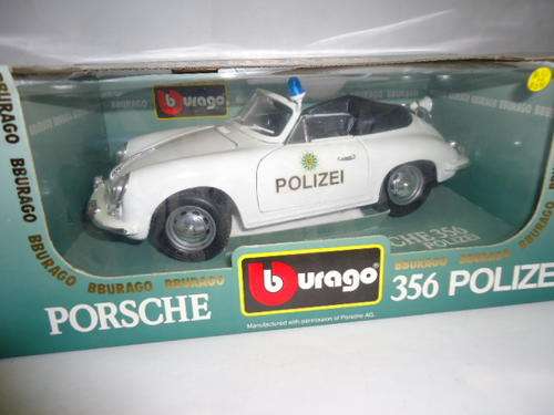 Bburago - # 3331 - Porsche 356 - Polizei - 1/18