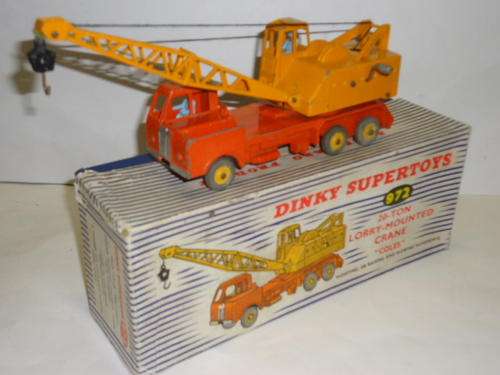 Dinky - # 972 - 20 Ton Lorry Mounted Crane - Coles