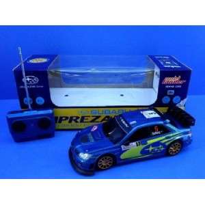 LICENSED RC SUBARU WITH RECHARGEABLE BATTERIES AND CHARGER