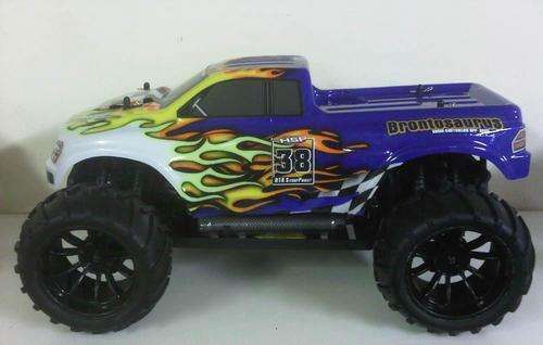 HSP 1:10 MONSTER TRUCK WITH BATTERY/CHARGER/2.4GHZ RADIO - READY TO RUN