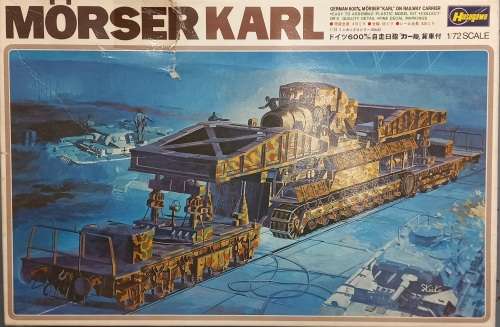 HASEGAWA 1/72 MORSER KARL- MODEL KIT